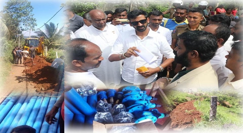  மக்களுக்கு சுத்தமான குடிநீரை வழங்குவதற்கான வேலைத்திட்டம் ஆரம்பம்!